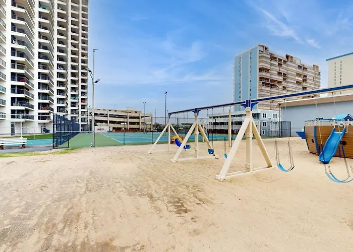 Sunny With Balcony Game Pools Sauna & Gym Holiday home Ocean City